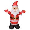 Inflatable LED Santa Claus Atmosphere 190 Cm 439801