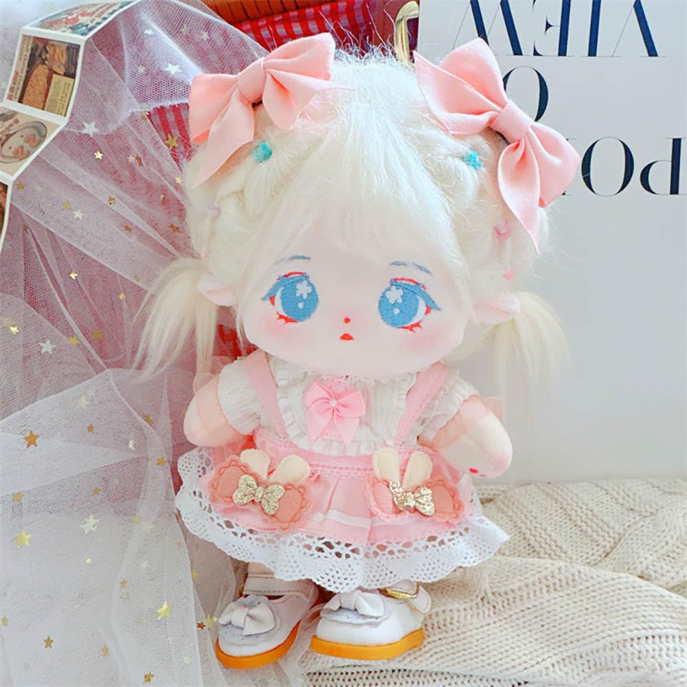 niannyyhouse 20cm Plush Toy Clothes - Shirt, Dress, Accessories - Cotton Doll - Dress-up