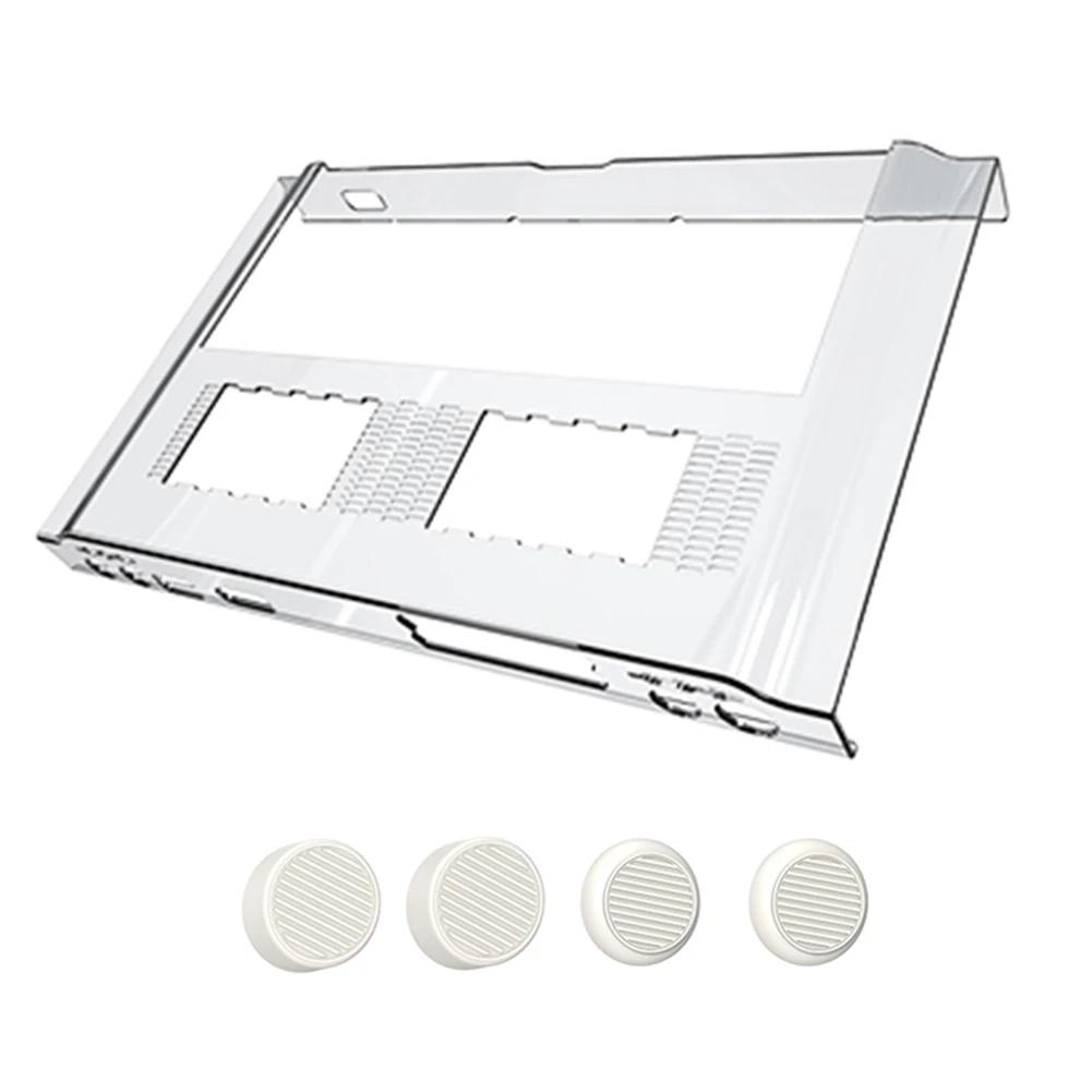 Protective Case PC Shock-Absorption Hard Cover Shell Non-Slip with 4 Thumb Grip Caps for Lenovo Legion Go Gaming Handheld