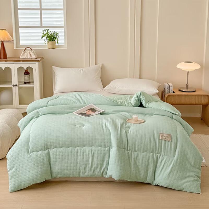 

HLLTON MEIJU Five-Star Hotel Waffle Jacquard Soy Fiber Quilt