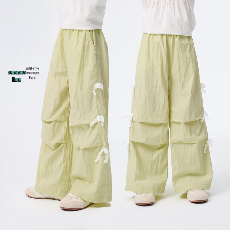 Girl s Casual Lightweight Paratrooper Pants 140