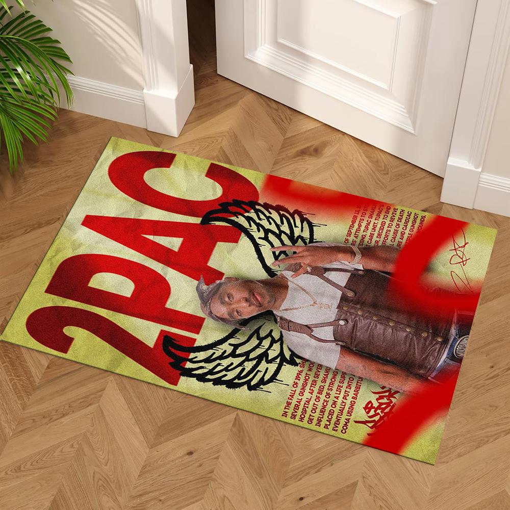 2pac Carpet Suitable for Dining Room Decorate room Playrooms Game Room Antislip Carpet Office home decor Perfect Gift for Women/Men