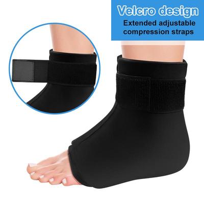 Solid Gel Ankle Support with Hot/Cold Pack for Pain Relief and Swelling