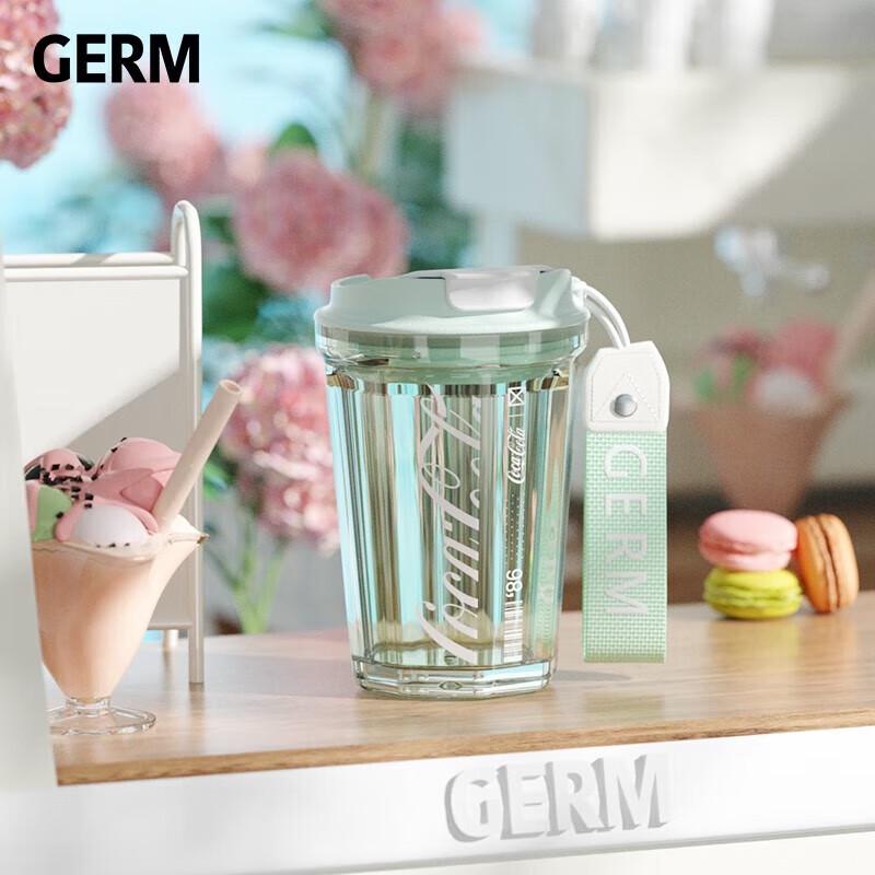 Germ Coca-Cola Collaboration Heat-Resistant Glass Water Bottle