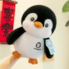 Simulation Fat Penguin Throw Pillow Stuffed Couple Penguin Doll Penguin Plush Doll  Kids Gifts