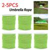 2-5pcs 50m 2.5mm Paratrooper Survival Binding Rope No Connector Reflective Umbrella Ropes Wear-resistant Durable Hiking Tools