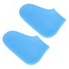 Silicone Waterproof Shoes Cover Outdoor Activity Reusable Non slip Shoes Protector Blue(Blue M)