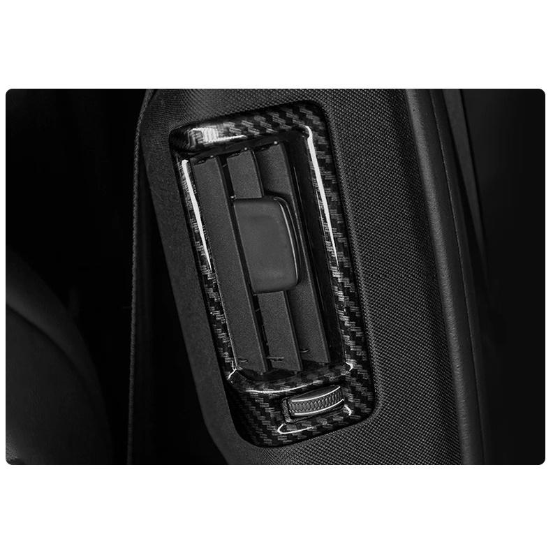 Car Rear B Pillar Air Vent Outlet Panel Cover Decorative Trim For Volvo XC60 XC90 S90 V90 2018-2020 2021 2022 2023 2024 2025