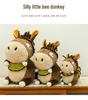 Creative Bee Donkey Plush Toy - Children's Companion Pillow