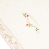 Nishikawa Bath Towel, 100% Cotton, Wedgwood Wild Strawberry, Strawberry Design, Smooth Shirring, Soft Ivory, TT11304606I