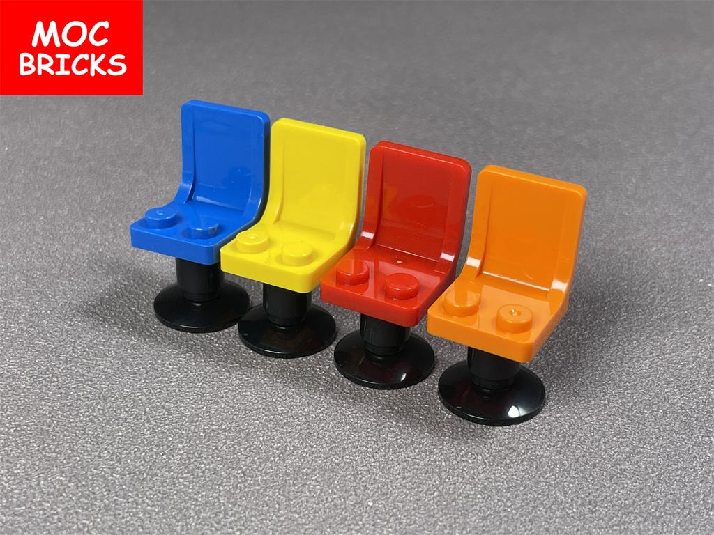 MOC Blocks Sofa Home Furniture Chair Desk City Model Learning Construction Bricks Figures DO IT YOURSELF Toy Ideal For Children Gift Idea