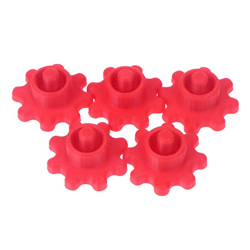 4/5 Pièces Bouchon de Tube en Silicone Bouchons d'Étanchéité en Plastique Durable Bouchon d'Extrémité de Tuyau en Silicone Pour Bouteilles de Colle Standard Accessoires de Tubage