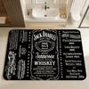 J-Jack D-Daniels LOGO Vloerkleed Scandinavische Stijl Huis Deurmat Badkamer-Toilet Matten Slaapkamer Hotel Decor Mat