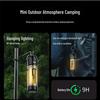 New Multi-functional LED Camping Lantern with Stepless Dimming, Hook, Atmosphere Light, and Flashlight