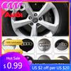 Hub Caps Hot For 4pcs 60mm 61mm 68mm 69mm Audi Hub Caps Car Wheel Center Caps For Audi A1 A2 A3 A4 A5 A6 A7 A8 S3 S6 Q3