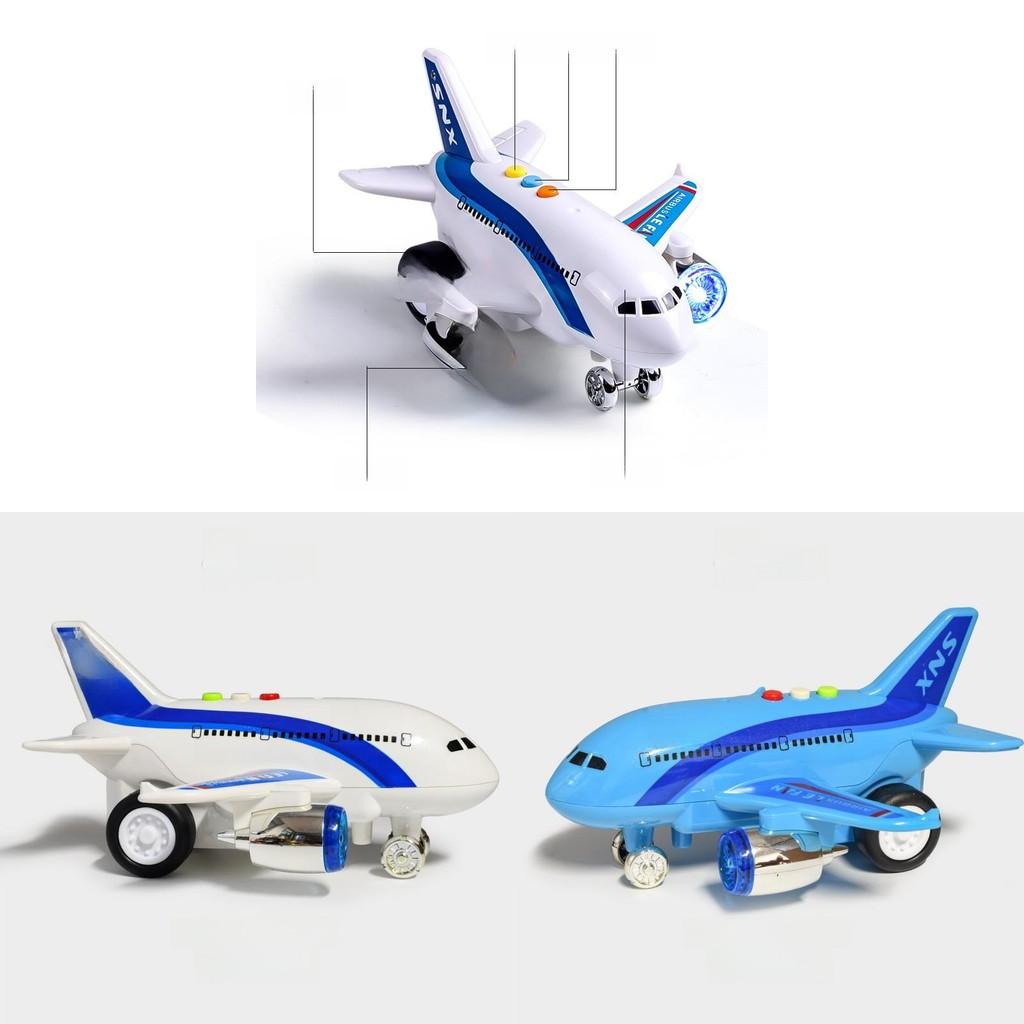 Inertia Aircraft Toy For Kids With Light Sound Effects For Sensory Development
