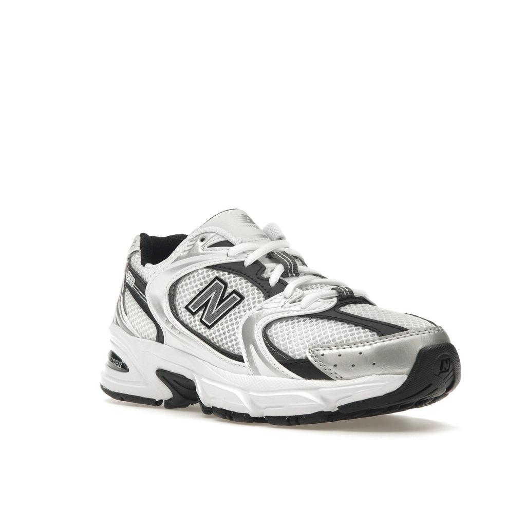New Balance 530 White Silver Metallic Black MR530LB