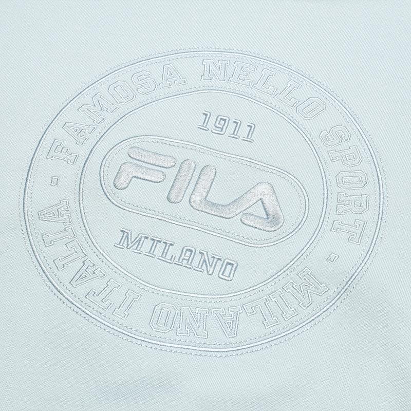 New FILA Sweatshirt Men's Autumn Aqua Blue F11M445208FBU