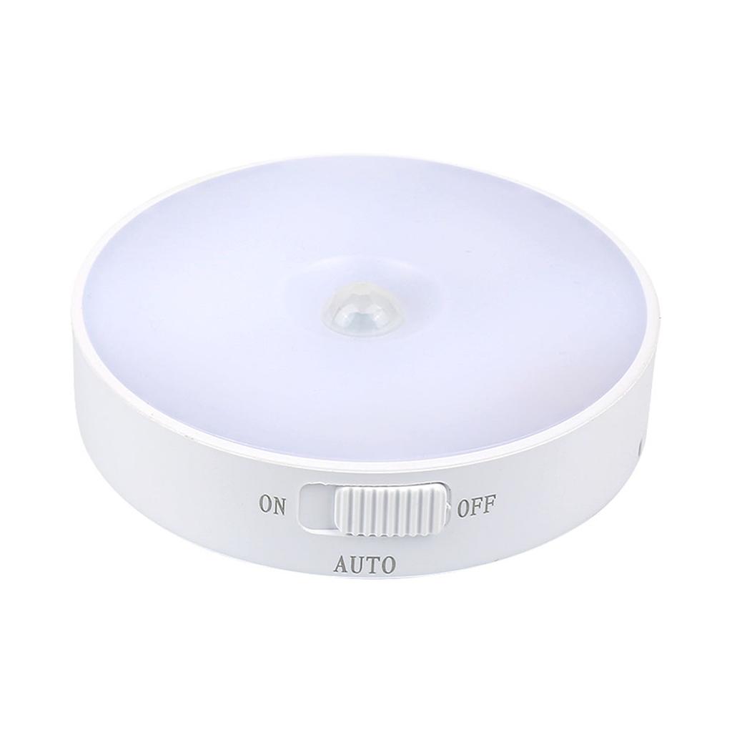 LED Smart Night Light USB Rechargeable Dimmable Night Lamp Wireless Closet Light For Bedroom Kitchen Cabinet Light Motion Sensor
