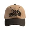 2-7 Years Adjustable Sun Hat Letter Embroidery Beach Cap Summer Kids Baseball Caps  Children