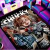 Bride of Chucky Print Rug, Washable Floor Carpet, For Entryway Dorm Laundry Room Office Study, Home Decor Birthday Christmas Gift