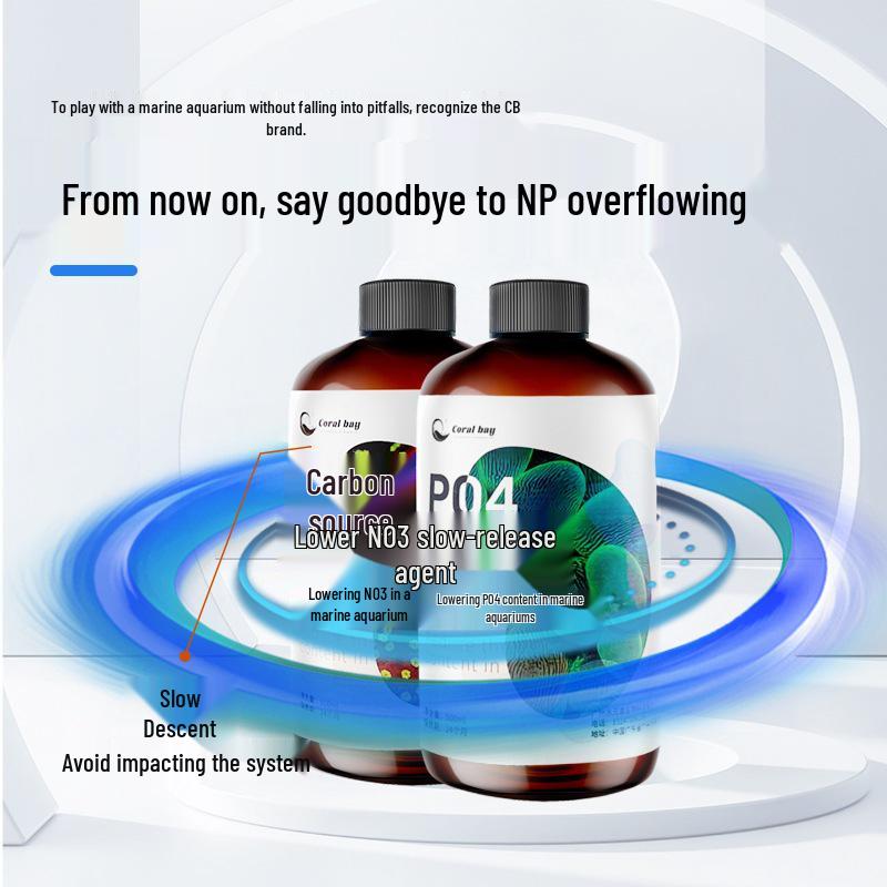 CB NP Liquid: NO3/PO4 Reducer, Enhances Coral Color, Stabilizes Water Quality