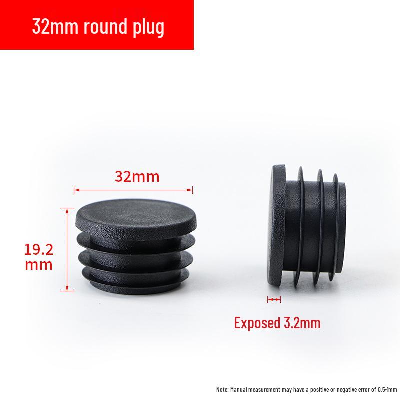 Round Plastic Hole Stopper: Wear-Resistant Chair Leg and Pipe Plug Cover