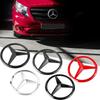 UPYLC1 C200 E300 2026 Hot 18.8cm logo badge sticker for front grille of car is suitable for Mercedes-Benz W204 W205 W218 W246 W251 GLK2