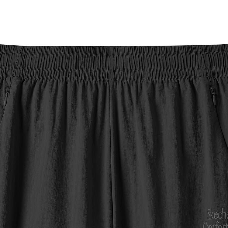 Skechers Knit Long Pants Sports Durable Simple Fashion Mid Waist Washable Casual Pants Men Bottoms Carbon-Black L225M109-0018