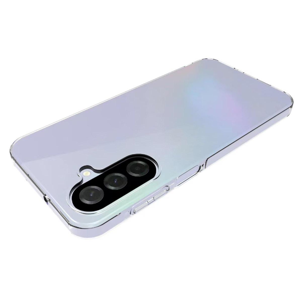 

For Samsung Galaxy A17 Case Anti-Fingerprint Crystal Clear TPU Phone Cover A