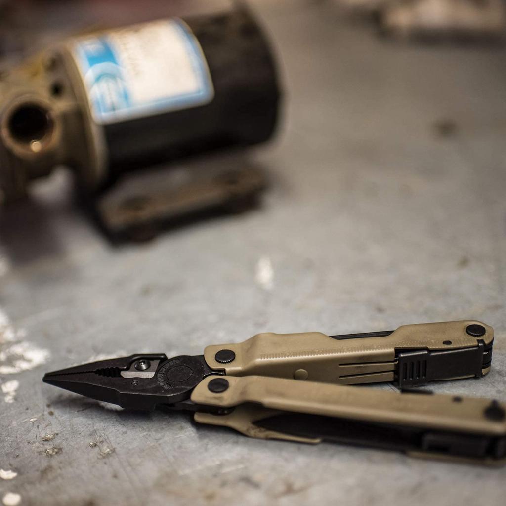 LEATHERMAN Multi-Tool REBAR with Nylon Case [Genuine Japanese Product] 25 Year Warranty LTJ Mark [Coyote]