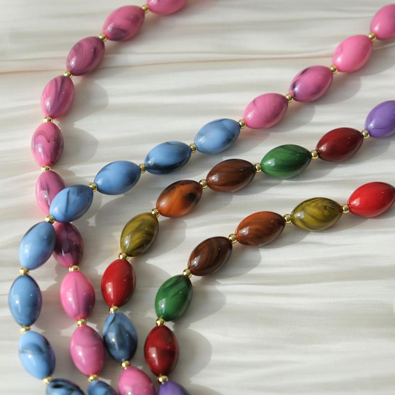 Neues Telefonzubehör, lange Handykette, Anti-Verlust-Candy-Perlen, Schulterhals, Crossbody-Telefongurt, Telefonhüllenhalterkette