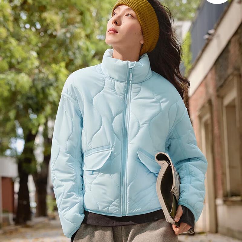 

Beneaththebanana Women s Stand Collar Insulated Jacket XL