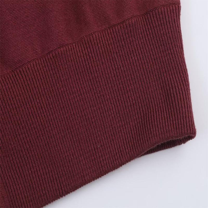 Women Knit Hooded Solid Long Sleeve Cardigan Sweatshirt