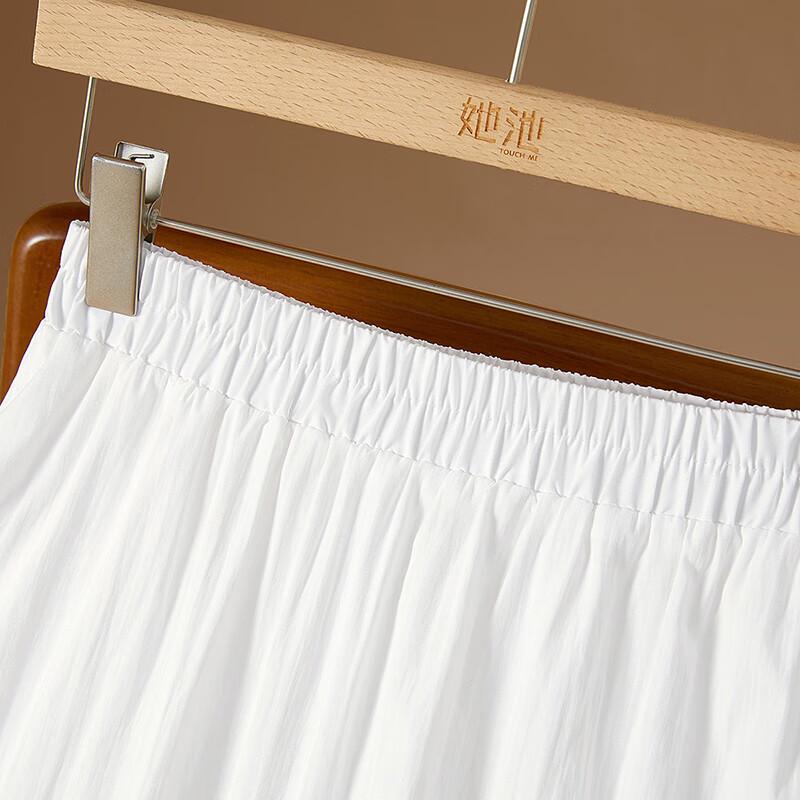 Ethnic Style High-Waist A-Line Mid-Length Skirt