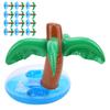 12pcs Coconut Trees Inflatable Pool Drink Holder Beach Party Cup Holder Decoration