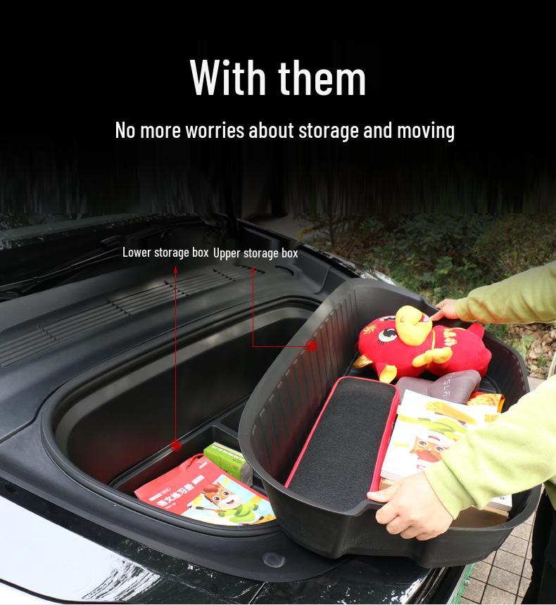 Tesla Model Y Waterproof Front Trunk Storage Organizer