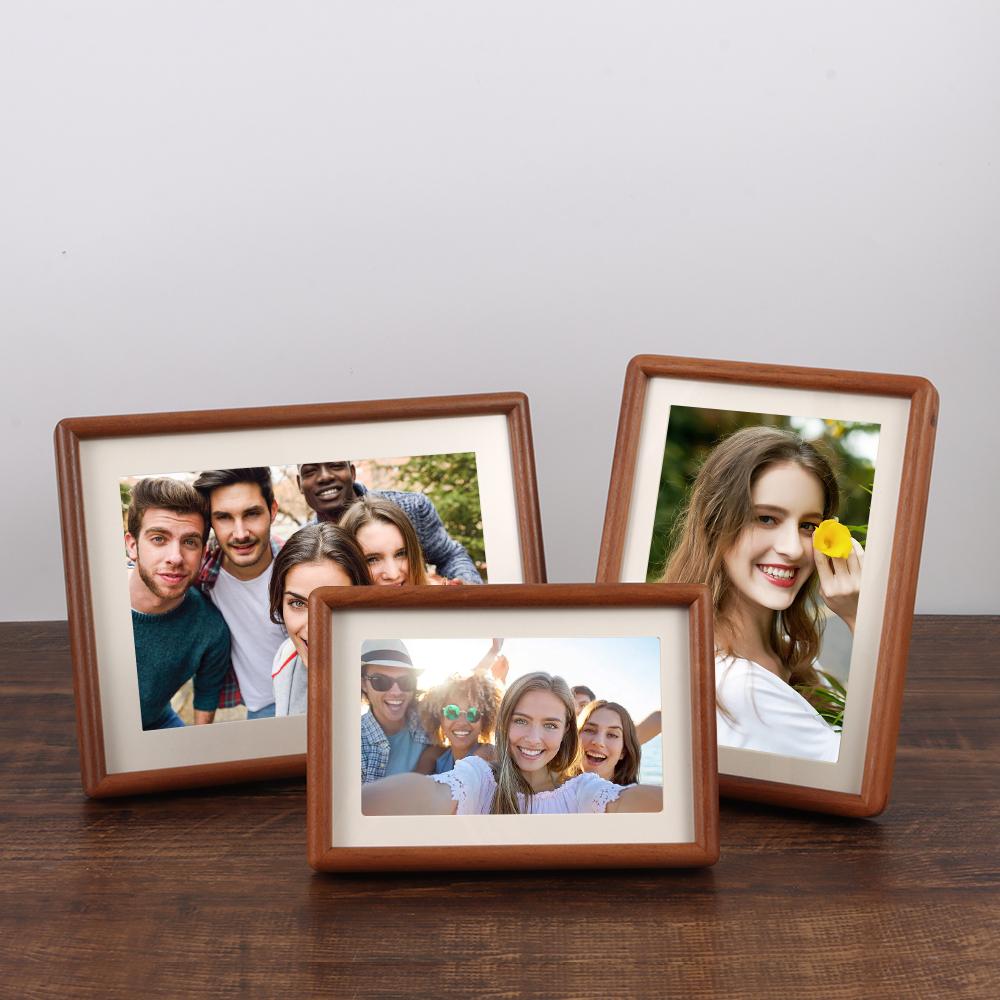 Simple Mortise Tenon Photo Frame Real Wooden Picture Frame Fashion Display Photo Frame