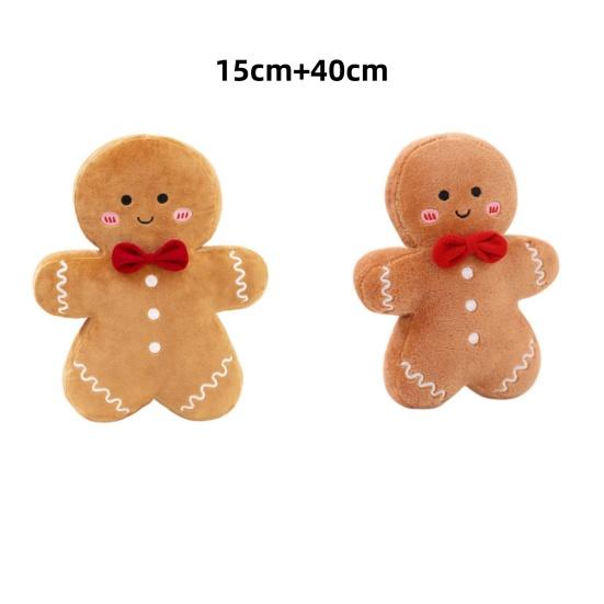 Рождественская плюшевая кукла, милая рождественская елка, пряничный человечек, кукла, подушка, мягкий диван, подушка, орнамент, пушистая мультяшная подушка, чучело, игрушка, праздник G