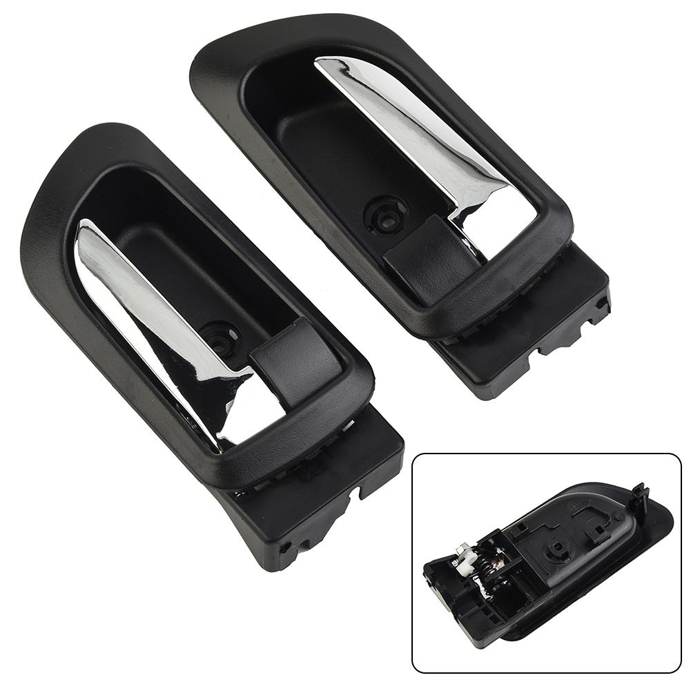 For Great Wall X200 X240 2010-2017 Inner Door Handle Left Right Front (1 Pair) 6.42 X 2.76inch Car Accessories Tools