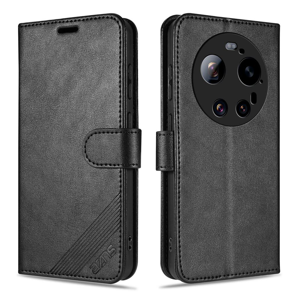 AZNS For Xiaomi 17 Ultra 5G Case Anti-Scratch PU Leather Stand Wallet Phone Cover