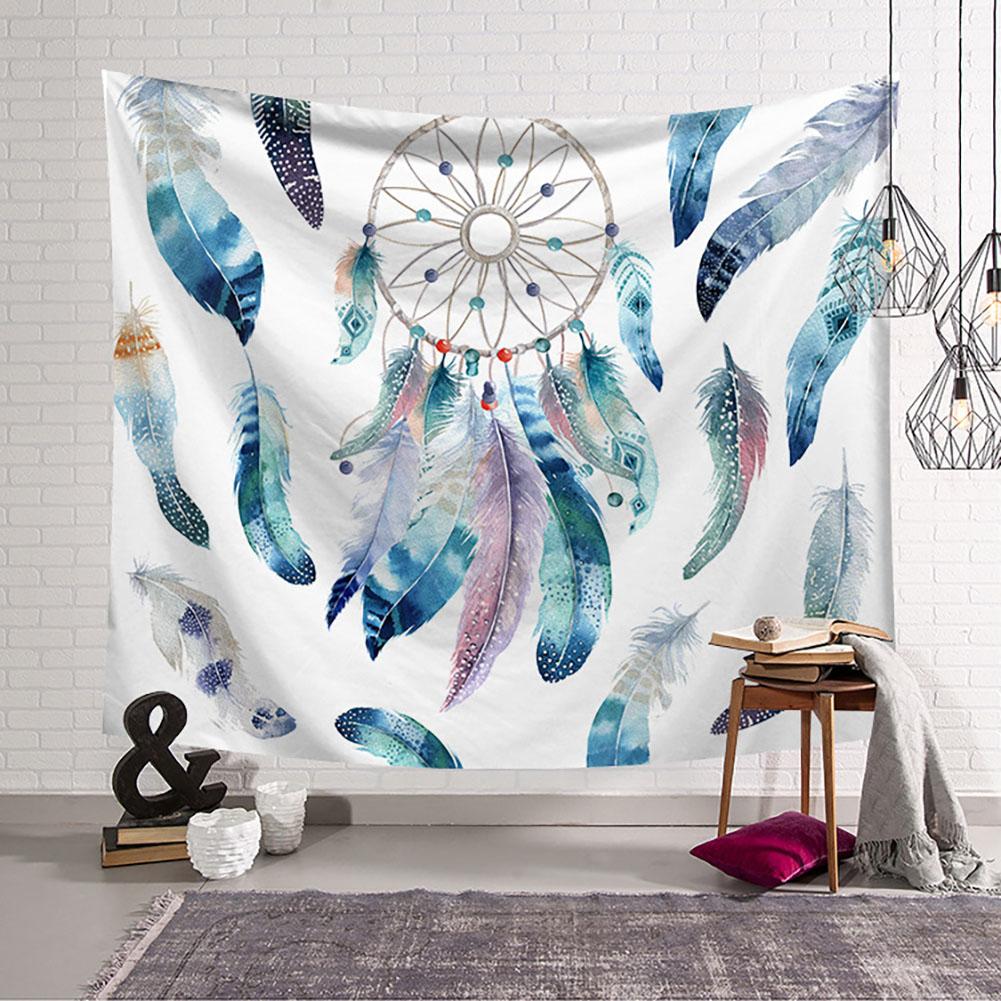 

Dream Catcher Wall Tapestry 3d Printing Hanging Colorful Background Wall Cloth For Bedroom Decor 1#95x73cm