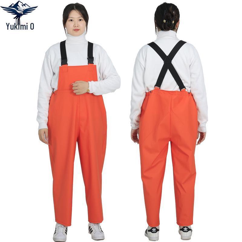 

Waterproof Fishing & Aquaculture Bib Pants Set - Thick, Stain-Resistant, Wear-Resistant 4XL