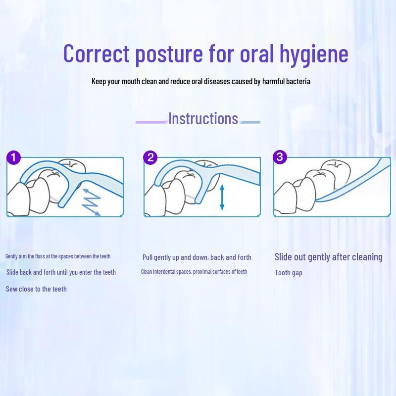 Shuke Professional Dental Floss Picks, 240 Count