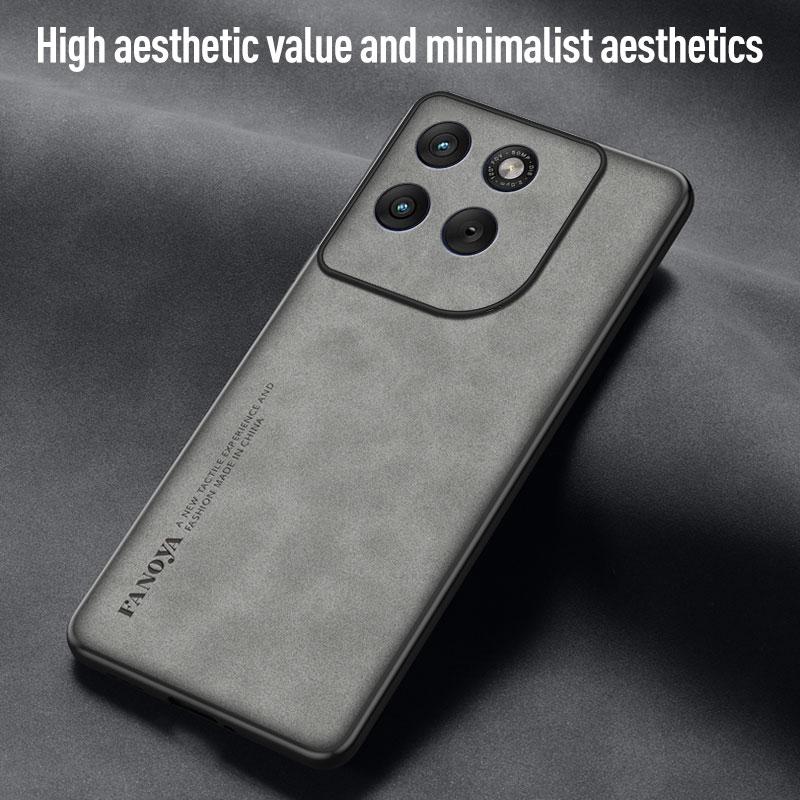 Custodia Per Motorola G47 G37 Power Pelle PU Antiurto Opaca Copri Telefono Per Moto G77 G87 G67 GMax Silicone Guscio Protezione Lente