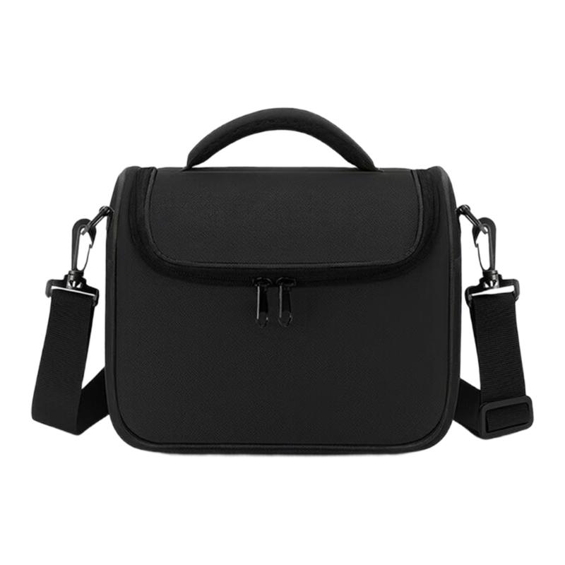 

Protective Shoulder Camera Storage Bag with Shock Absorbing Padding and Waterproof Exterior for Camera Gear Safety small чорний