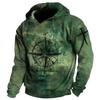 Funny Animal 3D Print Men's Hoodies Hip Hop Trend y2k Clothes Autumn and Winter Casual Sweatshirts Fashion Pullover Street Tops