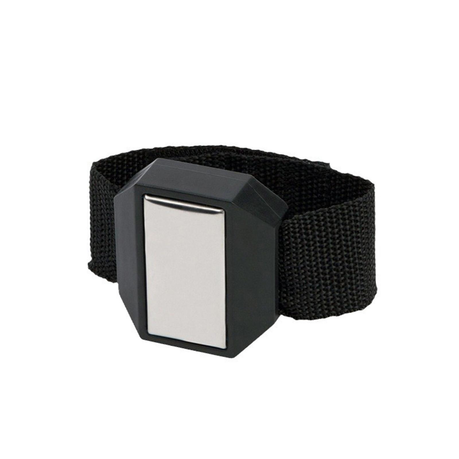 

Регулируемый магнитный браслет-инструмент для удержания винтов и мелких инструментов, идеально подходит для деревообработки и строительства