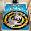 1PC Rabbids Invasion Bliss Blanket, High quality Comfortable for All Seasons, Home Decor, Warmth and Comfort