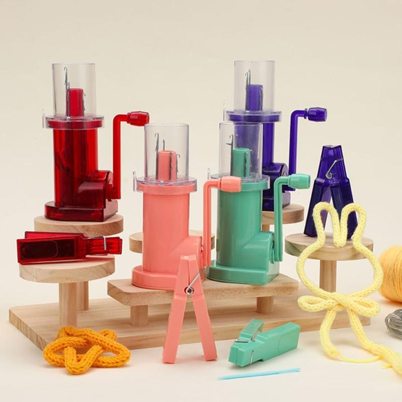 Hand Knitting Machine Tool Set Weave Knitting Tool Household Weavers Easy Weave Knitter for DIY Craft Project